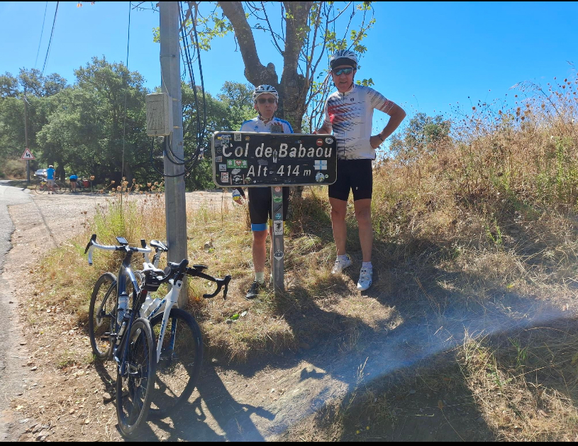 Christian Eric au col du Babaou